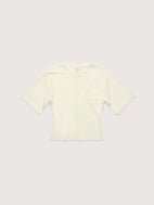 Power Mesh T-Shirt, Ivory